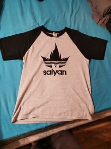 T-Shirt Dragon Ball Z Saiyan Adidas photo review