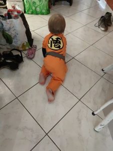 Grenouillère Enfant DBZ Goku Tenue Réaliste photo review