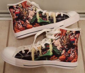 Chaussures Dragon Ball Univers Saiyan photo review