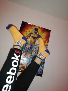 Chaussettes Dragon Ball Z Kanji "Go" photo review