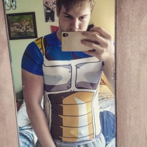 T-Shirt Compression Prince Vegeta photo review