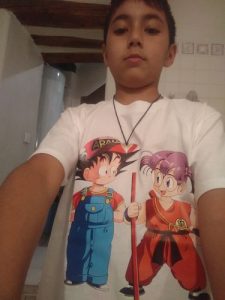 T-Shirt Dragon Ball Goku et Arale photo review