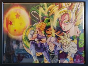 Poster Dragon Ball Z Univers Saiyan photo review