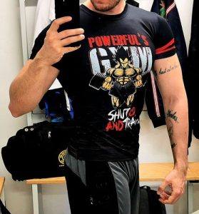 T-Shirt Compression Vegeta Gym photo review