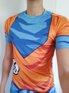 T-Shirt Compression Son Goku photo review