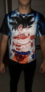 T-Shirt Dragon Ball Super Goku Potentiel Révélé photo review