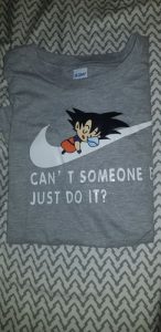 T-Shirt Dragon Ball Goku Petit Nike photo review