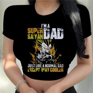 Crop Top Dragon Ball Super Saiyan Dad