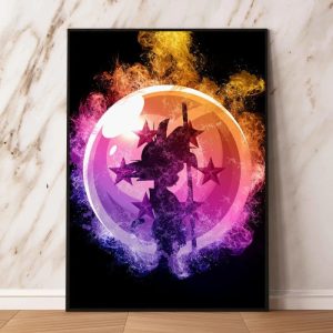 Poster Dragon Ball Goku Petit Boule de Cristal