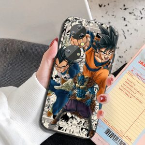 Coque Huawei Dragon Ball Goku Vegeta VS Moro