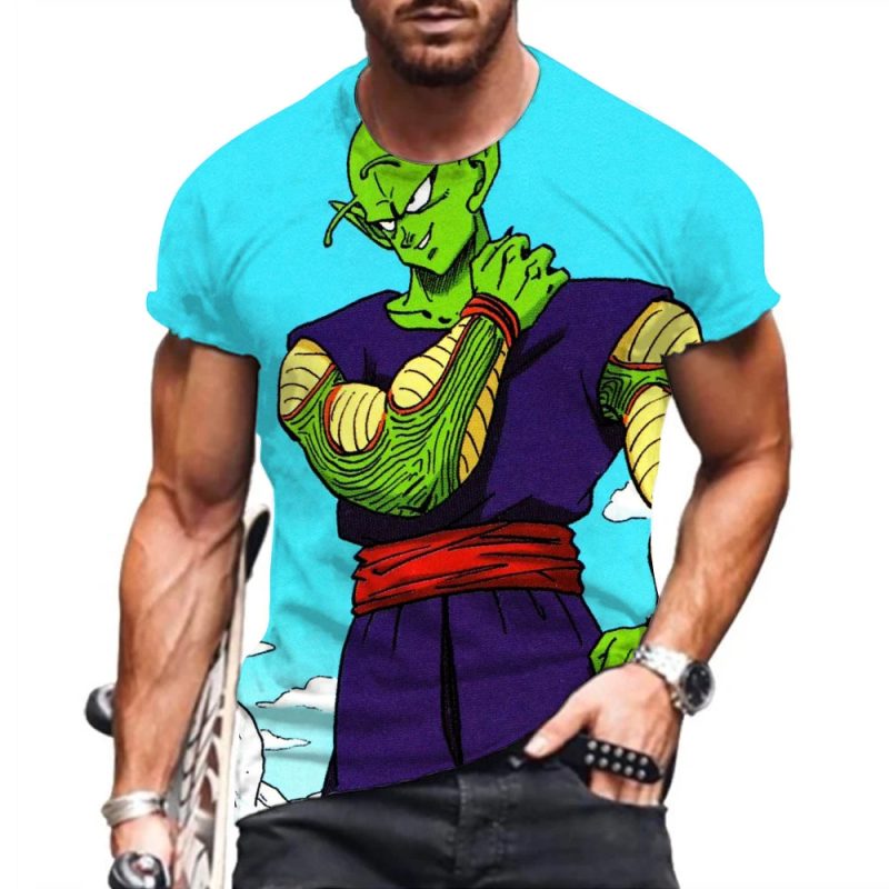 T-Shirt Dragon Ball Piccolo Échauffement