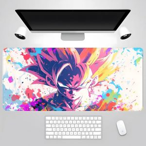 Tapis de Souris Dragon Ball Illumination Saiyan