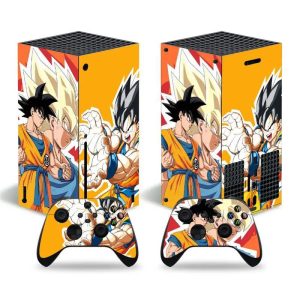 Sticker Xbox Serie X Dragon Ball Goku Kamehameha