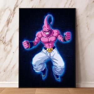 Poster Dragon Ball Majin Buu Colère