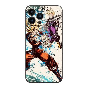 Coque iPhone Dragon Ball Gohan & Goku