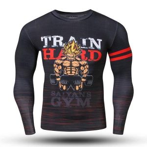 T Shirt DBZ Musculation Saiyan