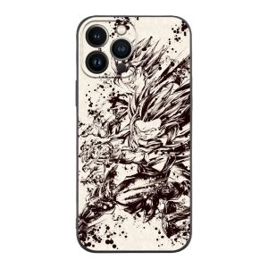 Coque iPhone Dragon Ball Kamehameha Père-Fils