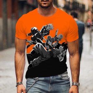 T-Shirt Dragon Ball Protagonistes Saiyan