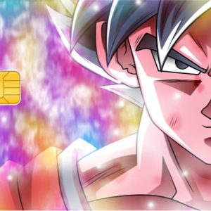 Sticker Carte Bancaire Dragon Ball Goku Quiétude