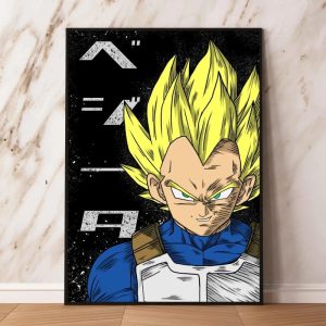 Poster Dragon Ball Vegeta Super Saiyan