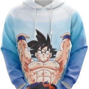 Sweat Dragon Ball Z Goku Genkidama contre Vegeta