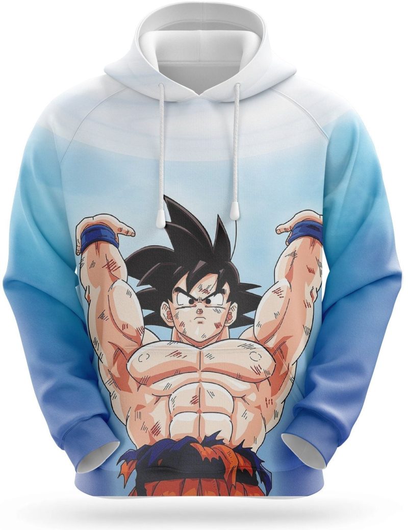 Sweat Dragon Ball Z Goku Genkidama contre Vegeta