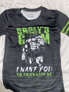 T-Shirt Compression Broly Gym photo review