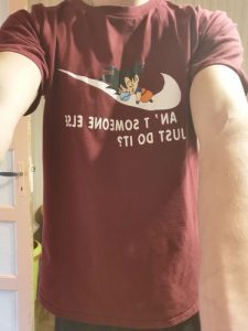 T-Shirt Dragon Ball Goku Petit Nike photo review