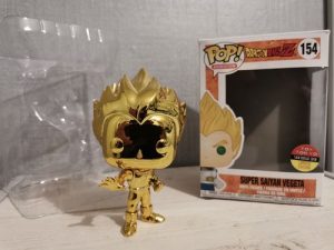 Funko Pop Dragon Ball Vegeta Gold photo review