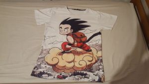 T-Shirt Dragon Ball Z Nuage Magique photo review