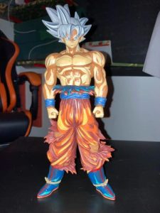 Figurine DBZ Goku Ultra Instinct photo review