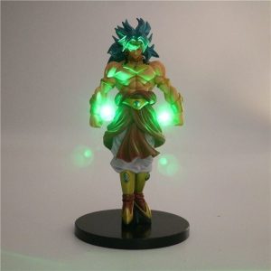 Figurine LED Dragon Ball Z Broly Saiyan Aura