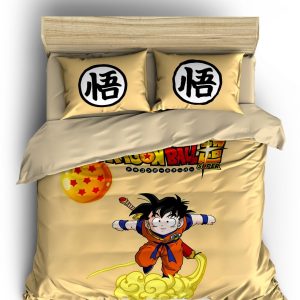 Housse de Couette DBZ Gohan Nuage Magique