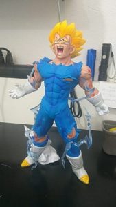 Figurine Dragon Ball Vegeta Explosion photo review