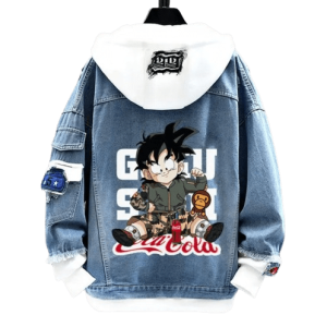 Veste en Jean Dragon Ball Gohan Coca Cola