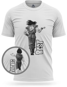 T Shirt Sangoku Vegeta Meilleurs Amis