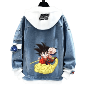 Veste en Jean Dragon Ball Goku Nuage Magique