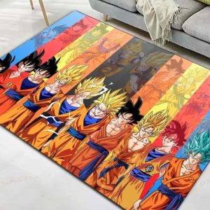 Tapis Dragon Ball Goku Couleurs