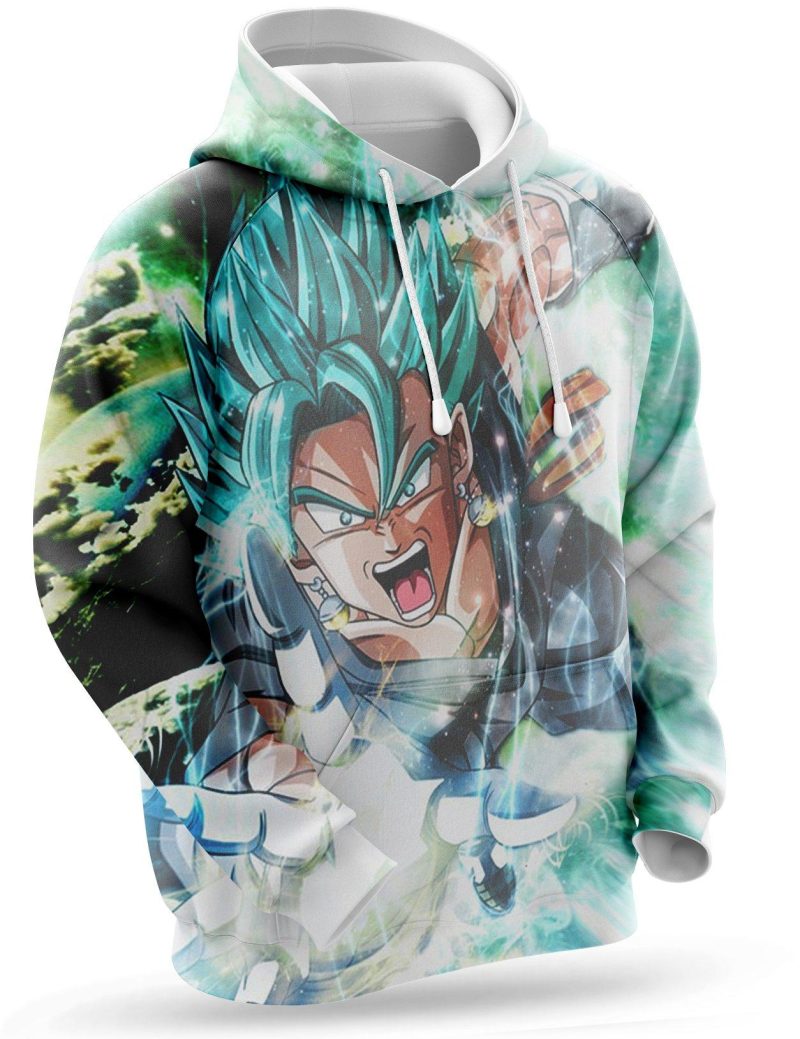 Hoodie Vegeto Blue