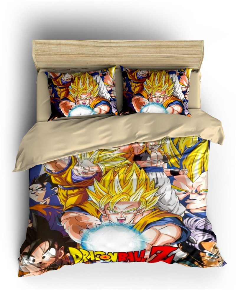 Housse de Couette DBZ Saiyans