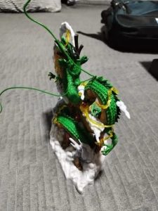 Figurine Dragon Ball Shenron x Goku photo review