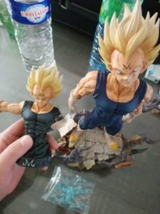 Figurine Dragon Ball Majin Vegeta Électrique photo review