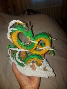 Figurine Dragon Ball Shenron x Goku photo review