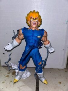 Figurine Dragon Ball Vegeta Explosion photo review