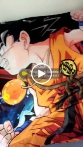 Toile Dragon Ball Goku Petit photo review