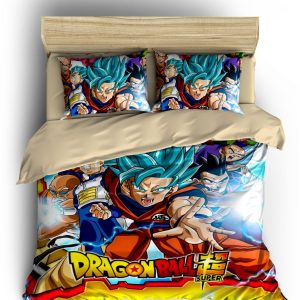 Housse de Couette Dragon Ball Super Super Saiyan Blue