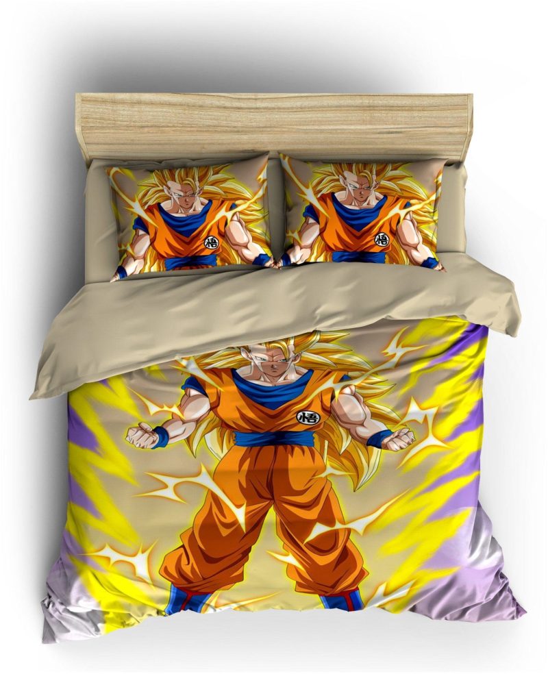 Housse de Couette DBZ Goku SSJ3