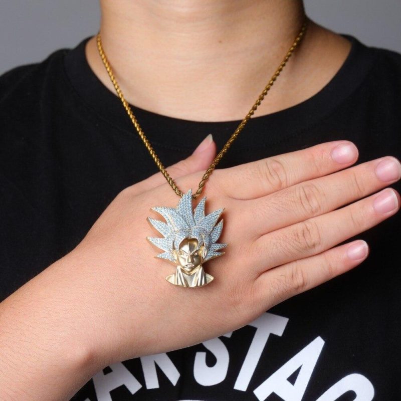 médaille collier dragon ball