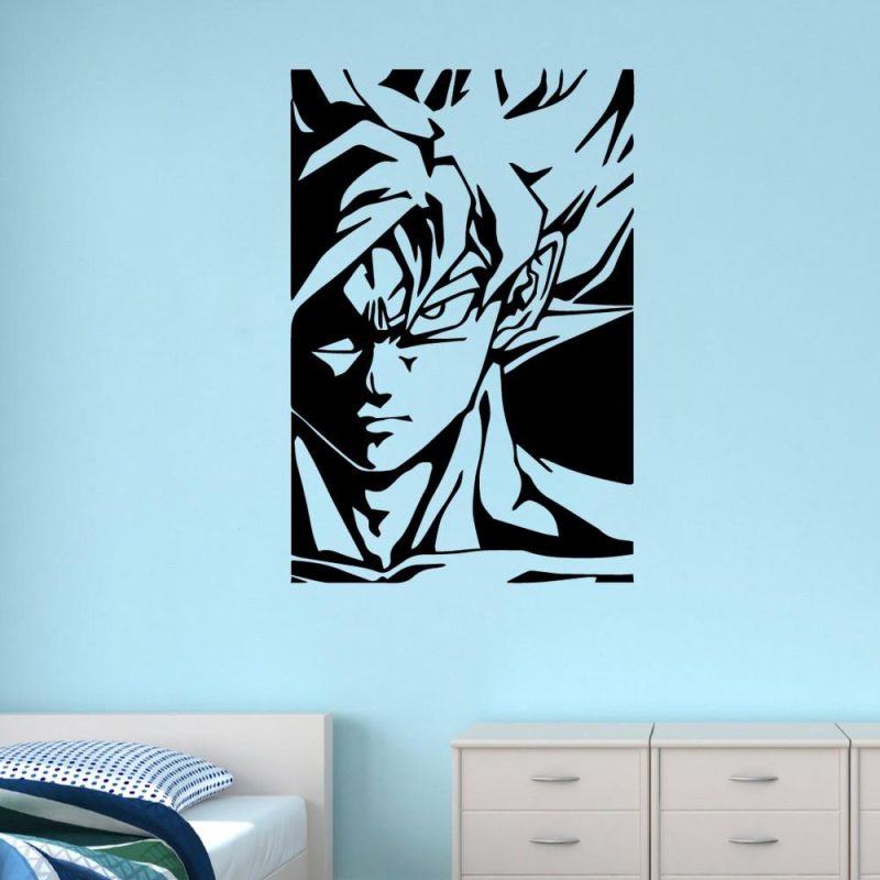 Sticker Mural Dragon Ball Saiyan