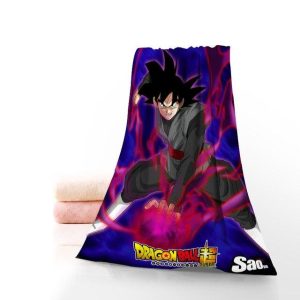 Serviette Dragon Ball Super Goku Black Attaque